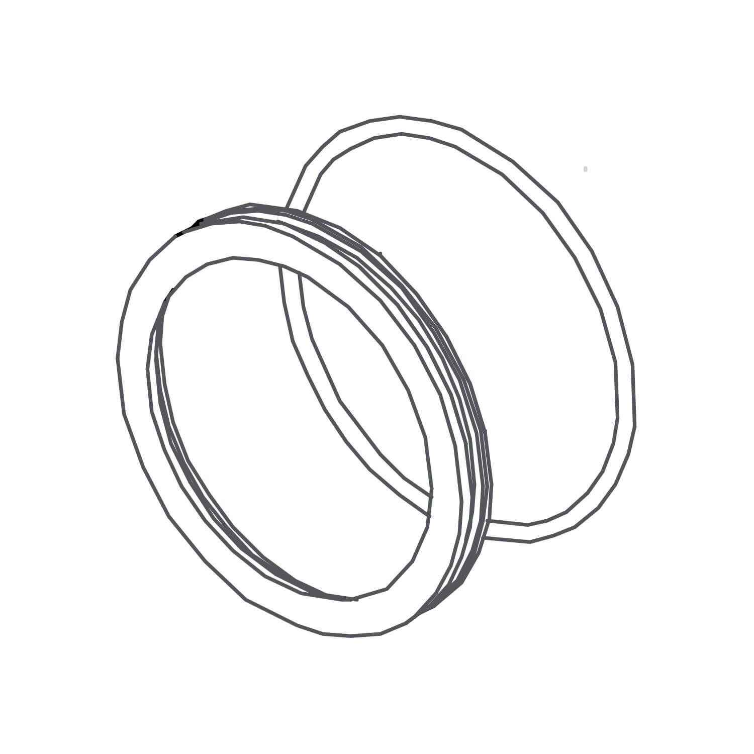 Aro Dublin Decorativo Negro,,hi-res image number null