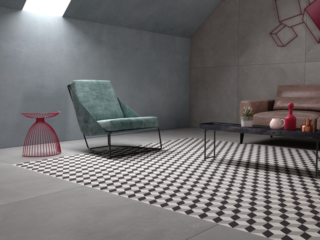 Sala Epoca Gris con Multicolor,,hi-res