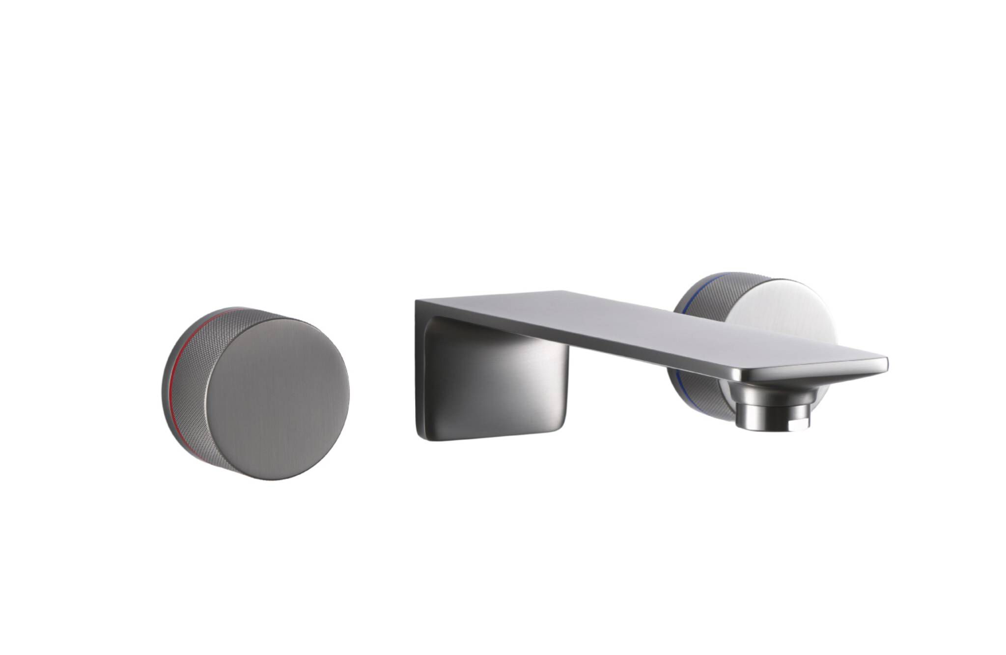 Llave De Muro Para Lavabo L&iacute;nea Weismar En Titanio Mate,,hi-res image number null