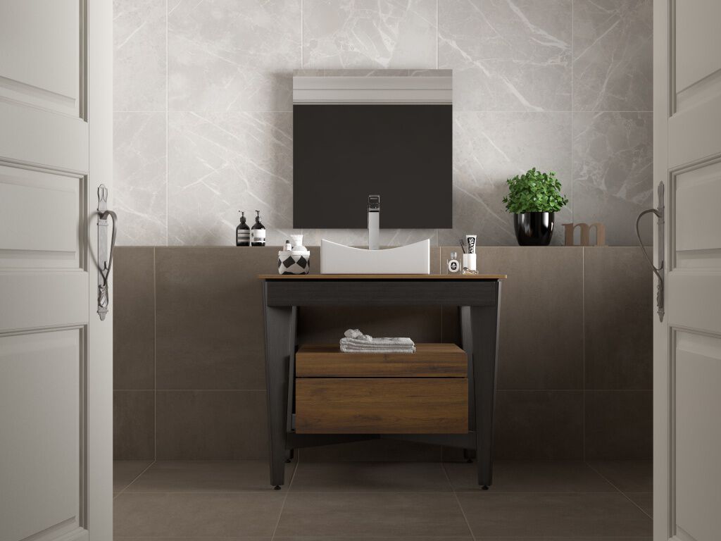 Baño Modulor Café con Gris,,hi-res