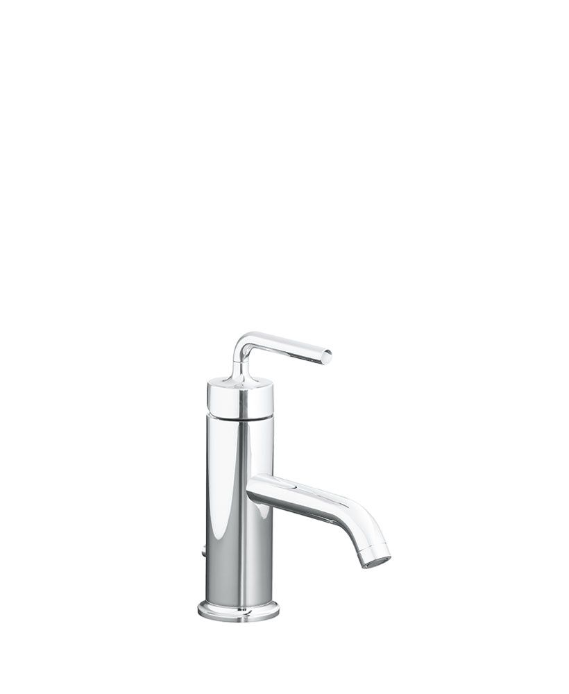 Llave monomando baja para lavabo línea Purist en cromo pulido,,hi-res image number null