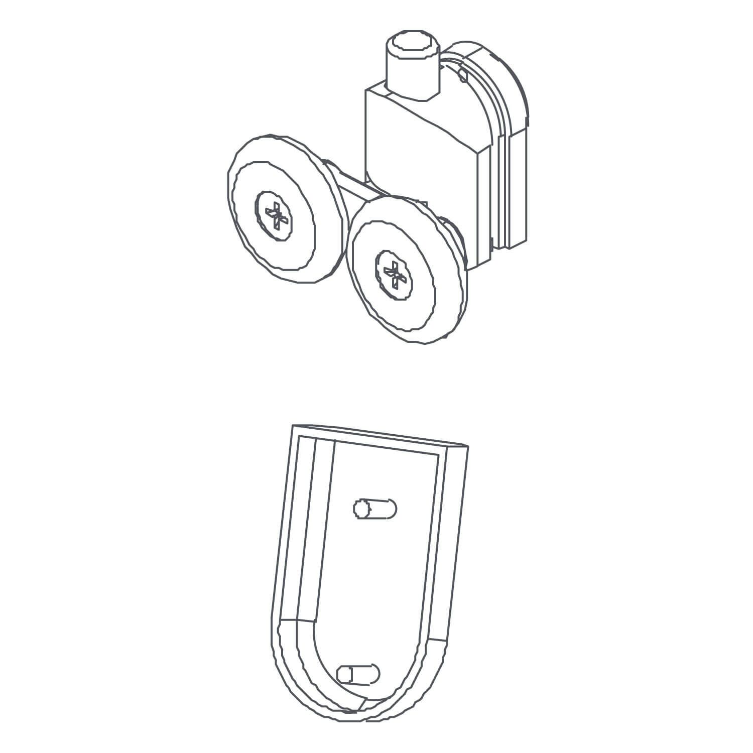 Set Verona Pro De Rodeles Inferiores Unico,,hi-res image number null