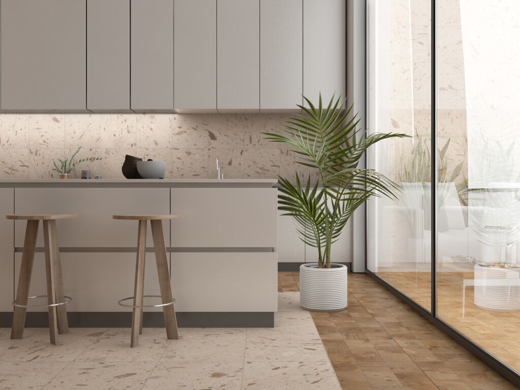 Cocina Santa Monica Beige con Café,,hi-res