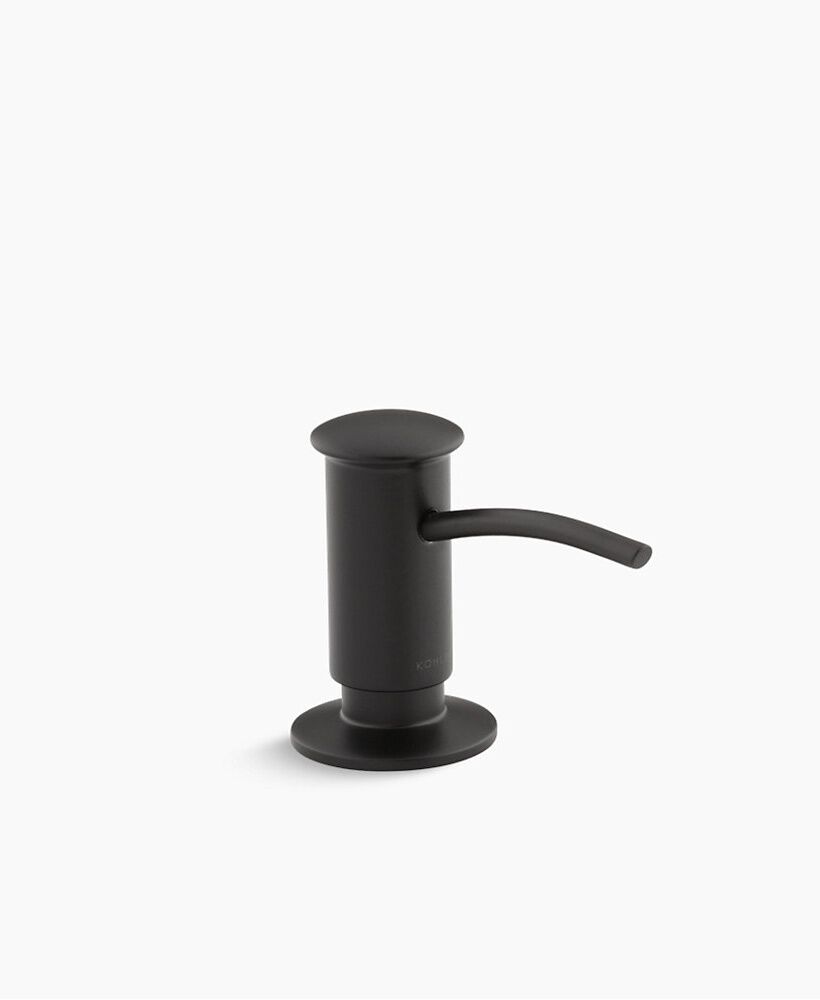 Dispensador de jabón Contemporary en negro mate,,hi-res image number null