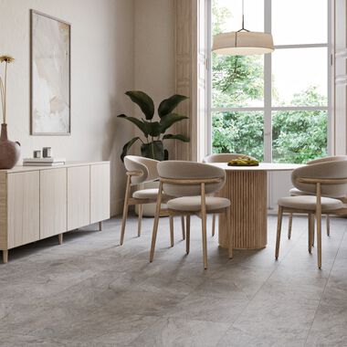 Comedor Baikal Blanco con Gris