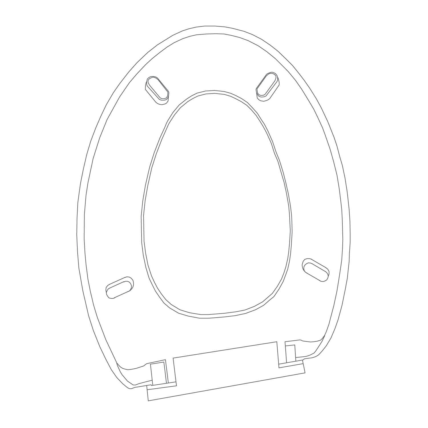 Asiento Dover Para Sanitario Dover Y Avalon Blanco,,hi-res image number null