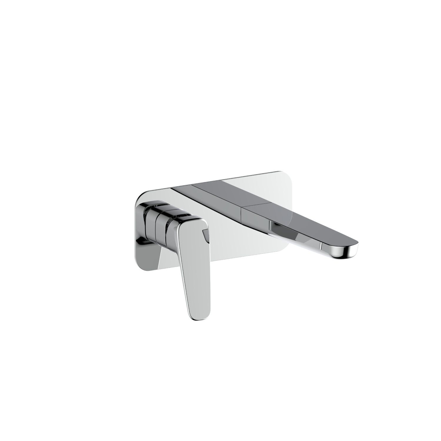 Llave De Muro Para Lavabo L&iacute;nea Duna En Cromo Pulido,,hi-res image number null