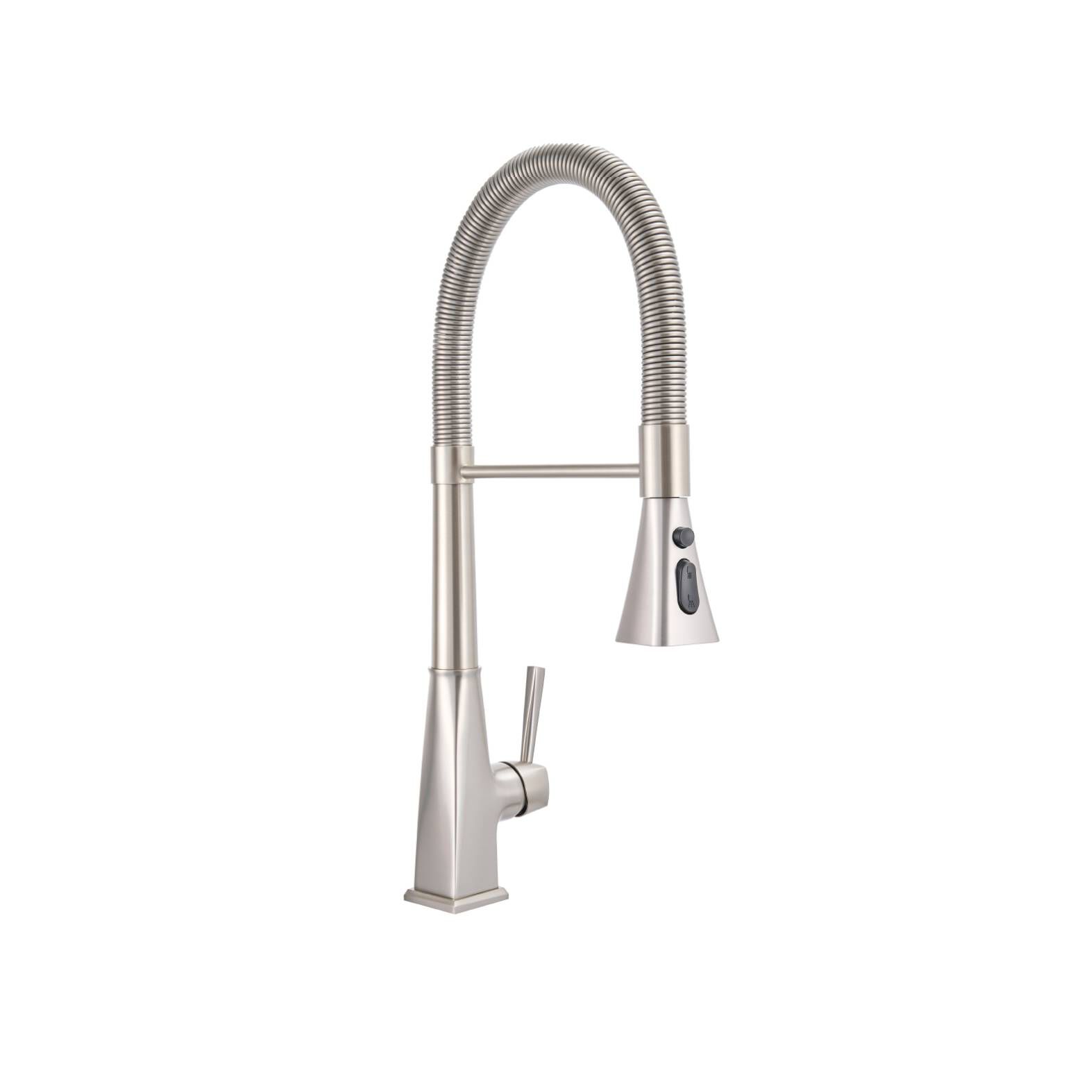 Llave monomando para cocina línea Essen Square® en niquel cepillado,,hi-res image number null