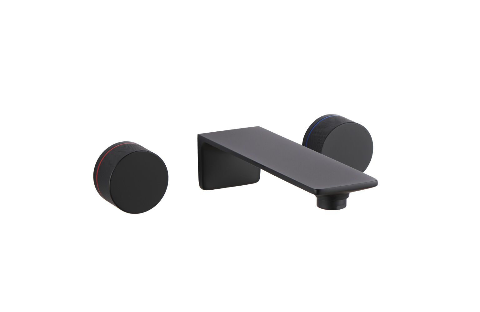 Llave de muro para lavabo línea Weismar en negro mate,,hi-res