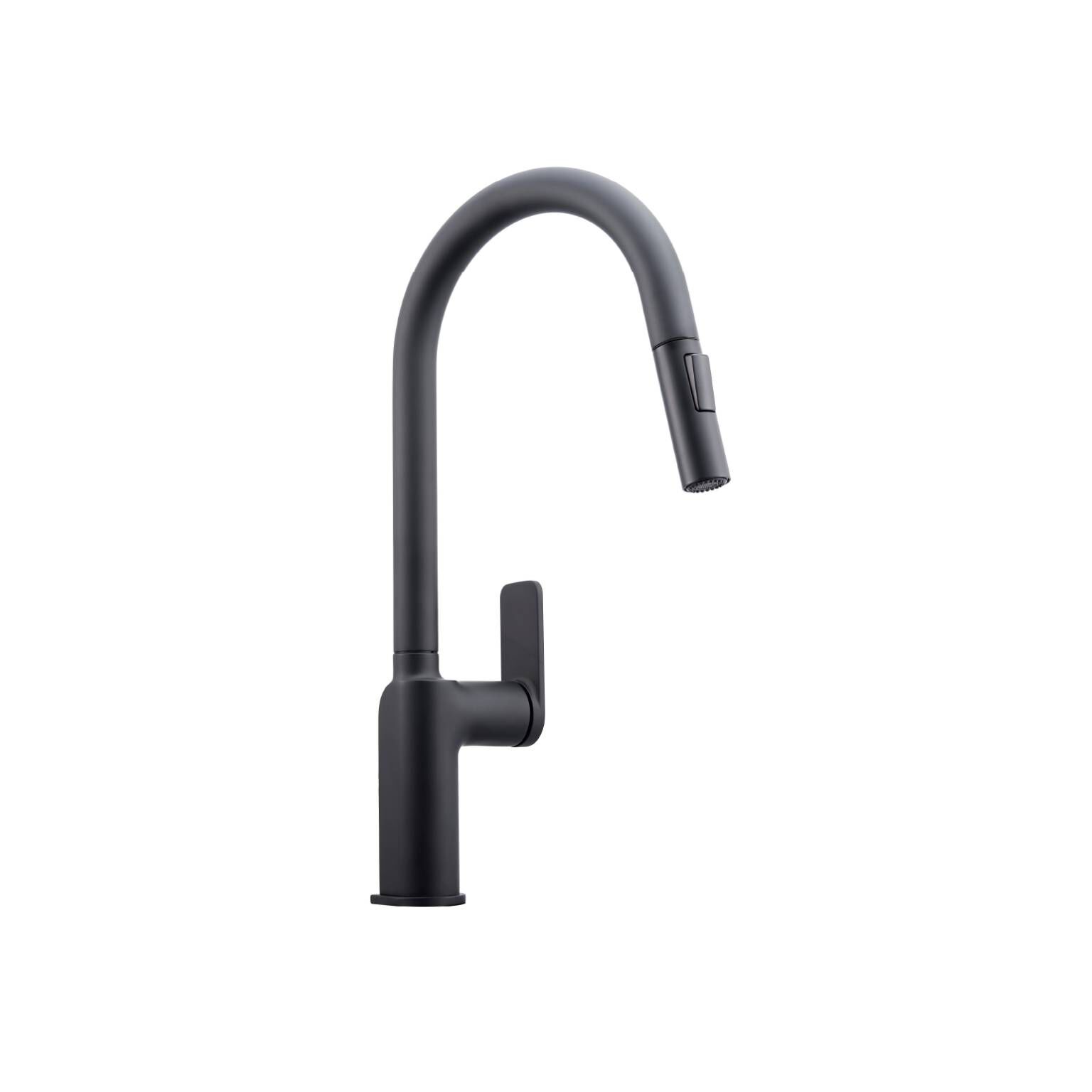 Llave monomando para cocina línea Moscú® en negro mate,,hi-res image number null