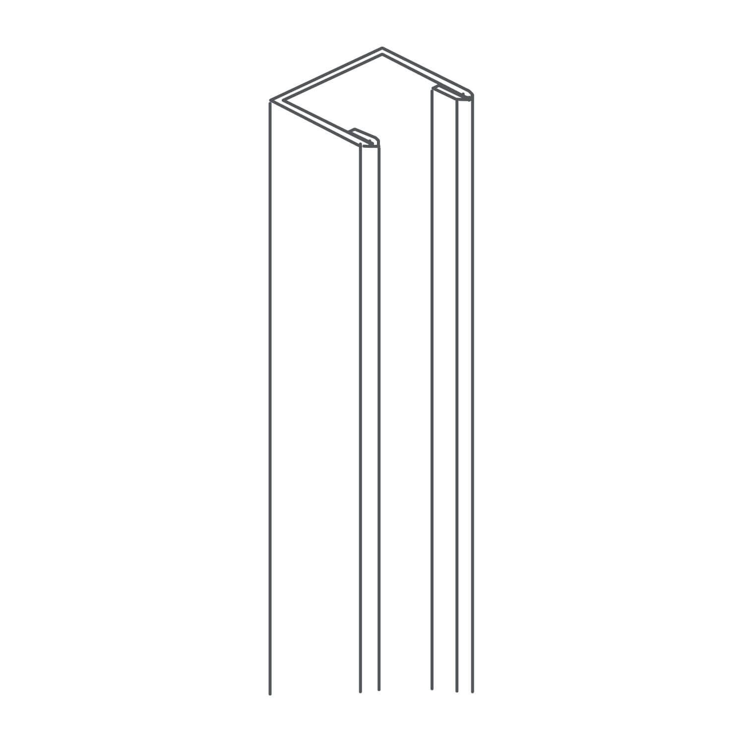 Perfiles Laterales Alcala Pro De Muro Unico,,hi-res image number null