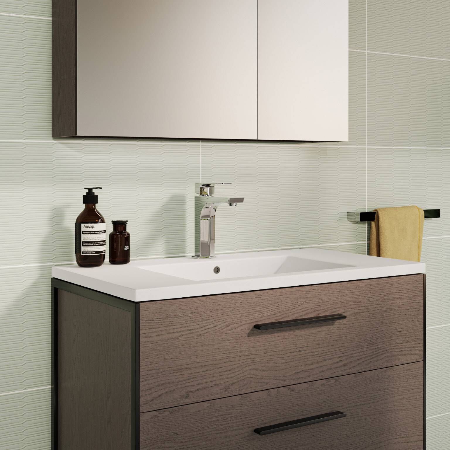 Vanity Vizcaya 80 X  50 X 48 Cm Color Taupe,,hi-res image number null