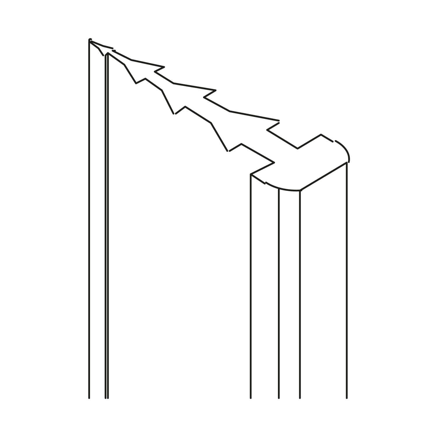 Set Bernau De Empaques Laterales De Muro Unico,,hi-res image number null