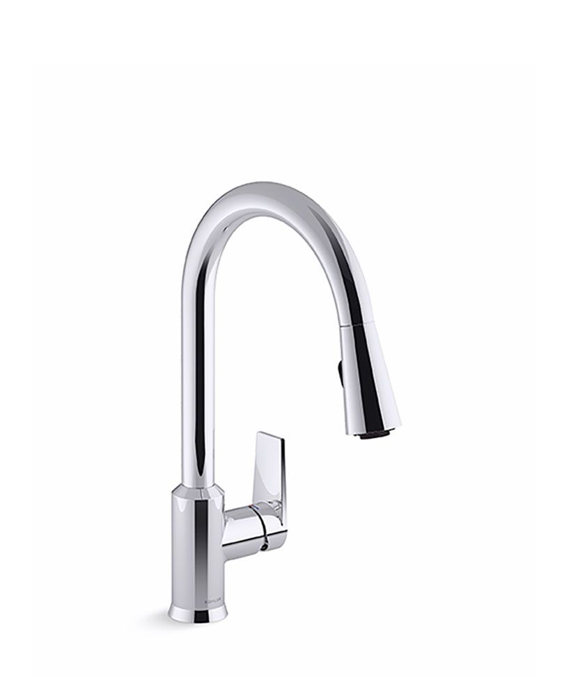 Llave monomando Taut con manguera Cocina Interceramic