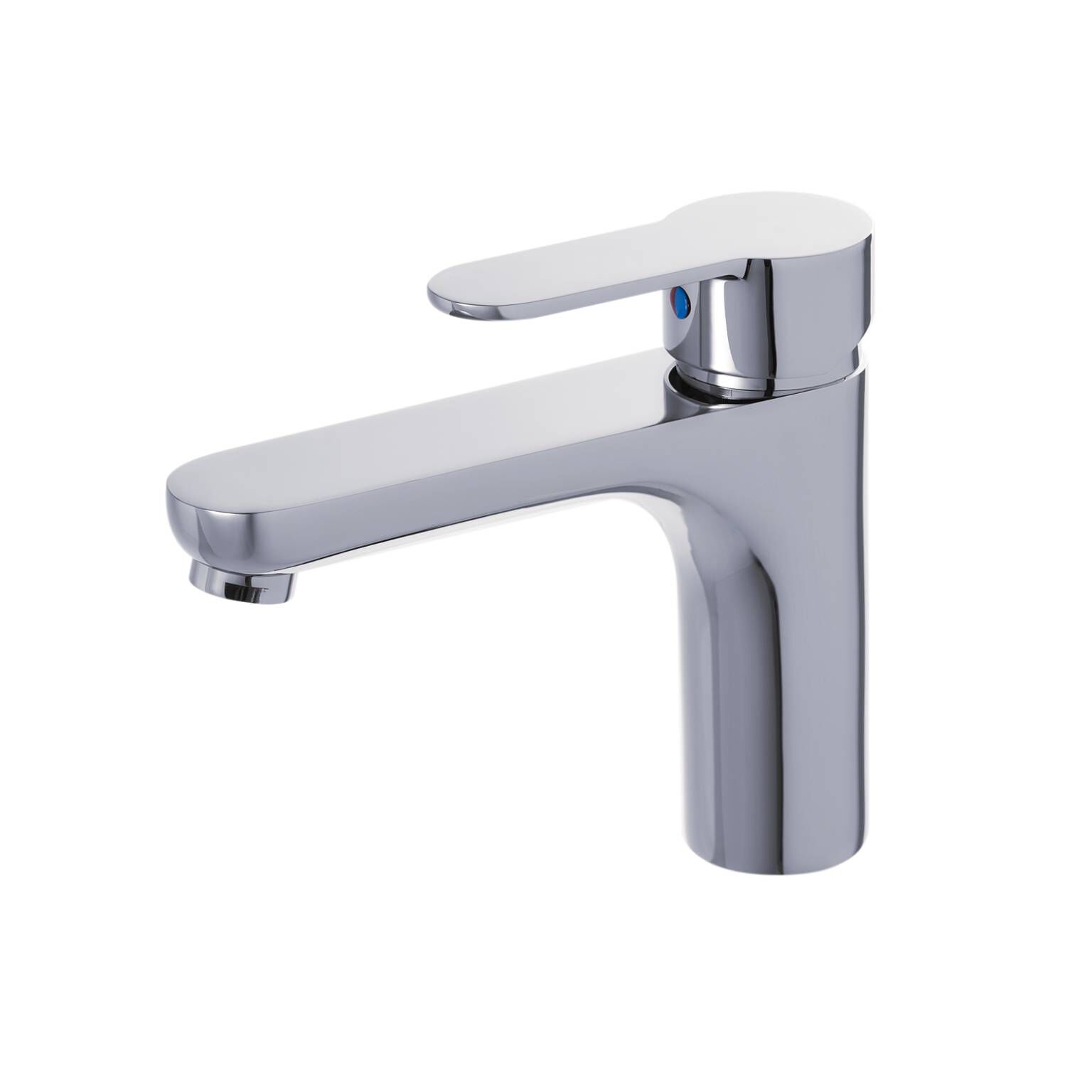 Llave Monomando Media Para Lavabo L&iacute;nea Georgia En Cromo Pulido,,hi-res image number null