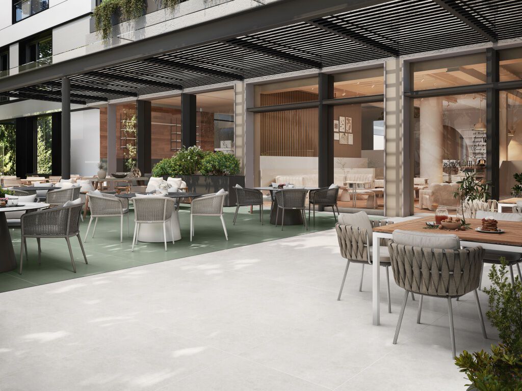 Uso Comercial Meteora Blanco con Verde,,hi-res