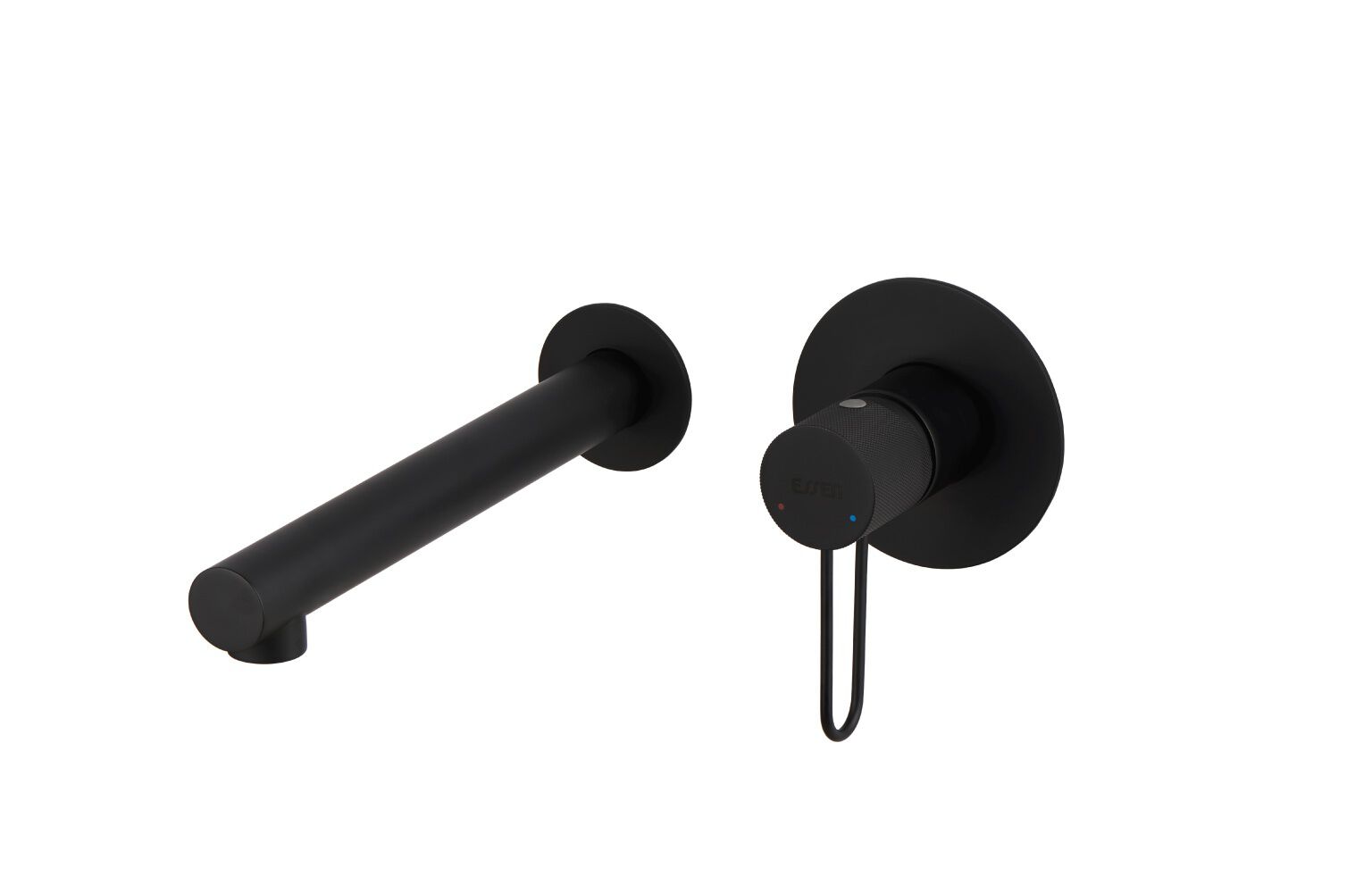 Llave de muro para lavabo línea Meyer en negro mate,,hi-res image number null