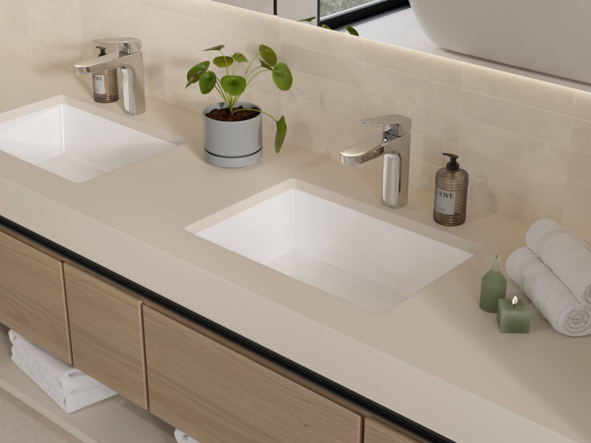 Lavabo De Bajocubierta L&iacute;nea Modena&reg;,,hi-res image number null