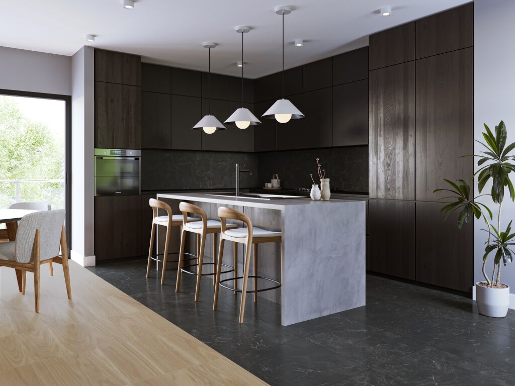 Cocina Novola Beige con Negro,,hi-res
