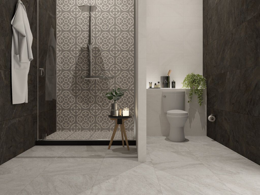 Baño Vermont Beige, Gris y Negro,,hi-res