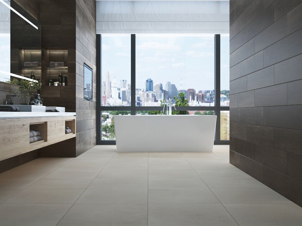 Baño Factory Beige con Café,,hi-res