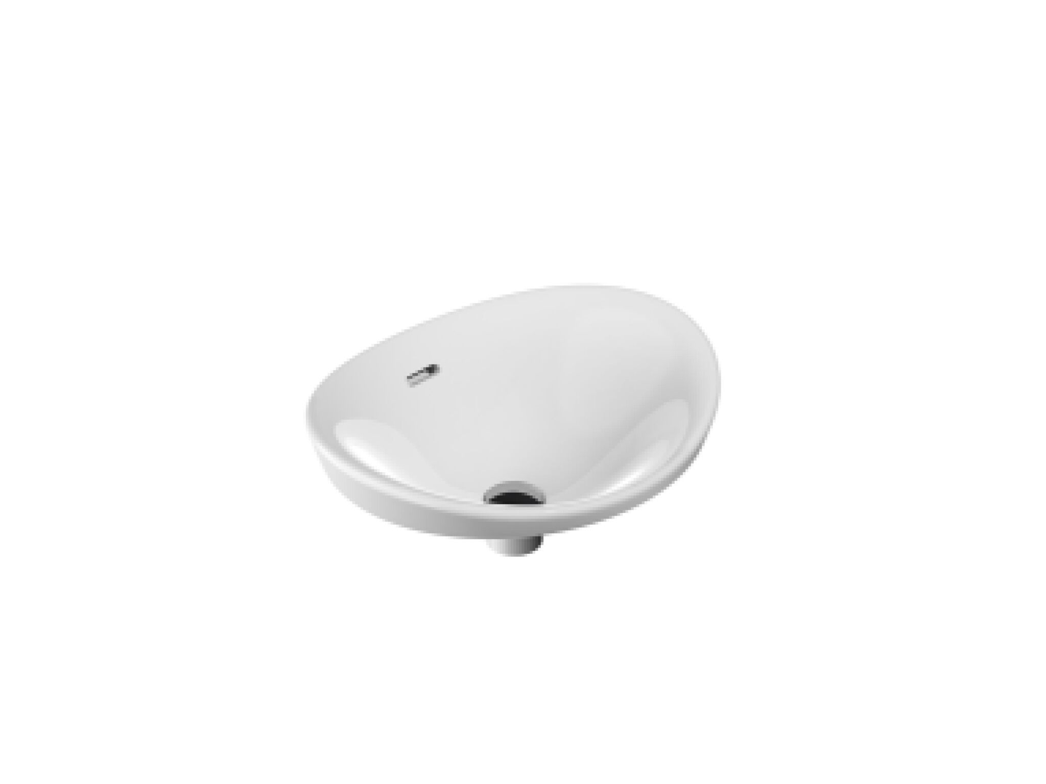 Lavabo híbrido línea Essen Round en blanco aperlado,,hi-res image number null