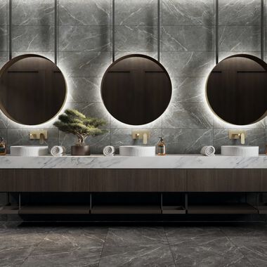 Baño Marvela Negro