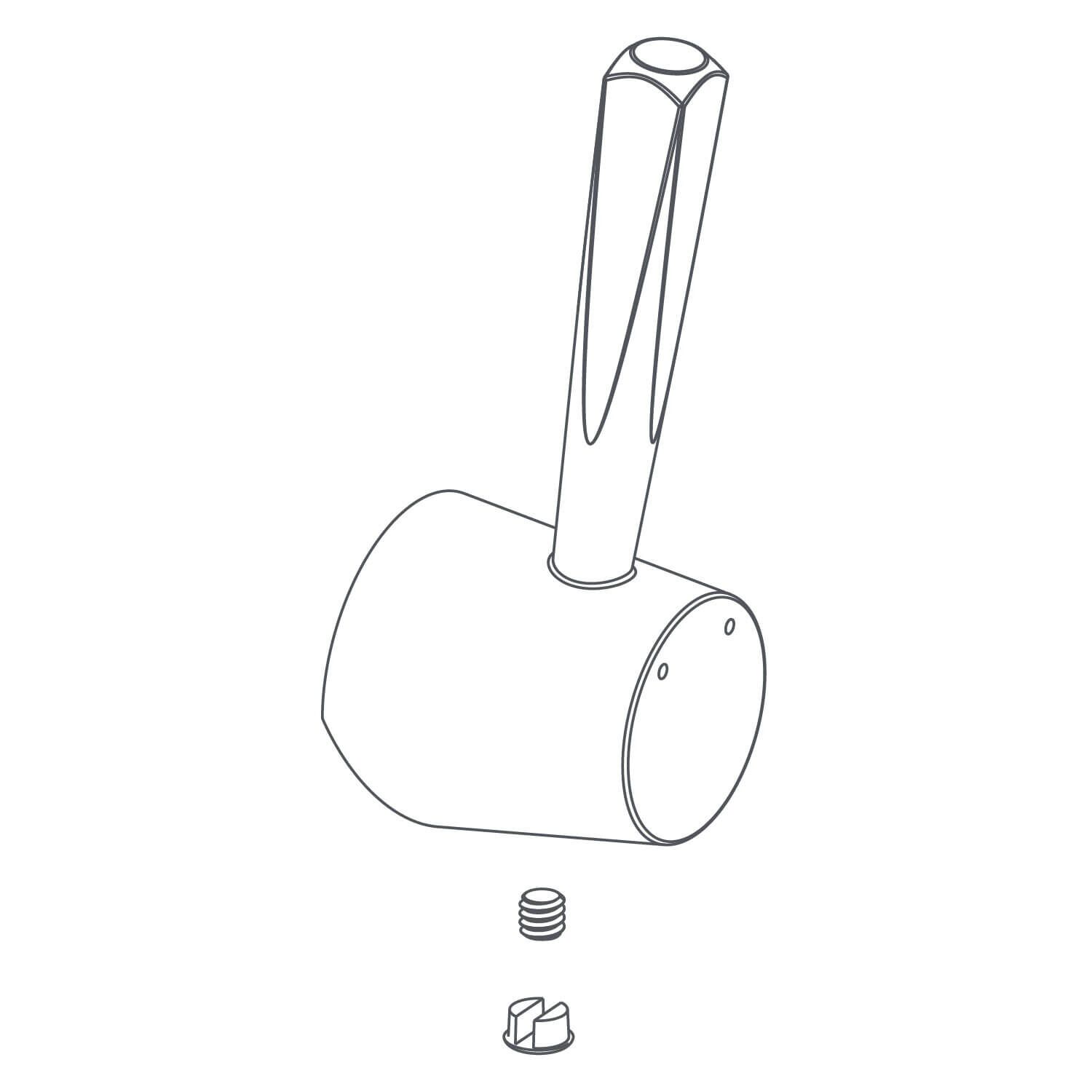 Maneral Ribbon Para Llave De Cocina Cromo Pulido,,hi-res image number null