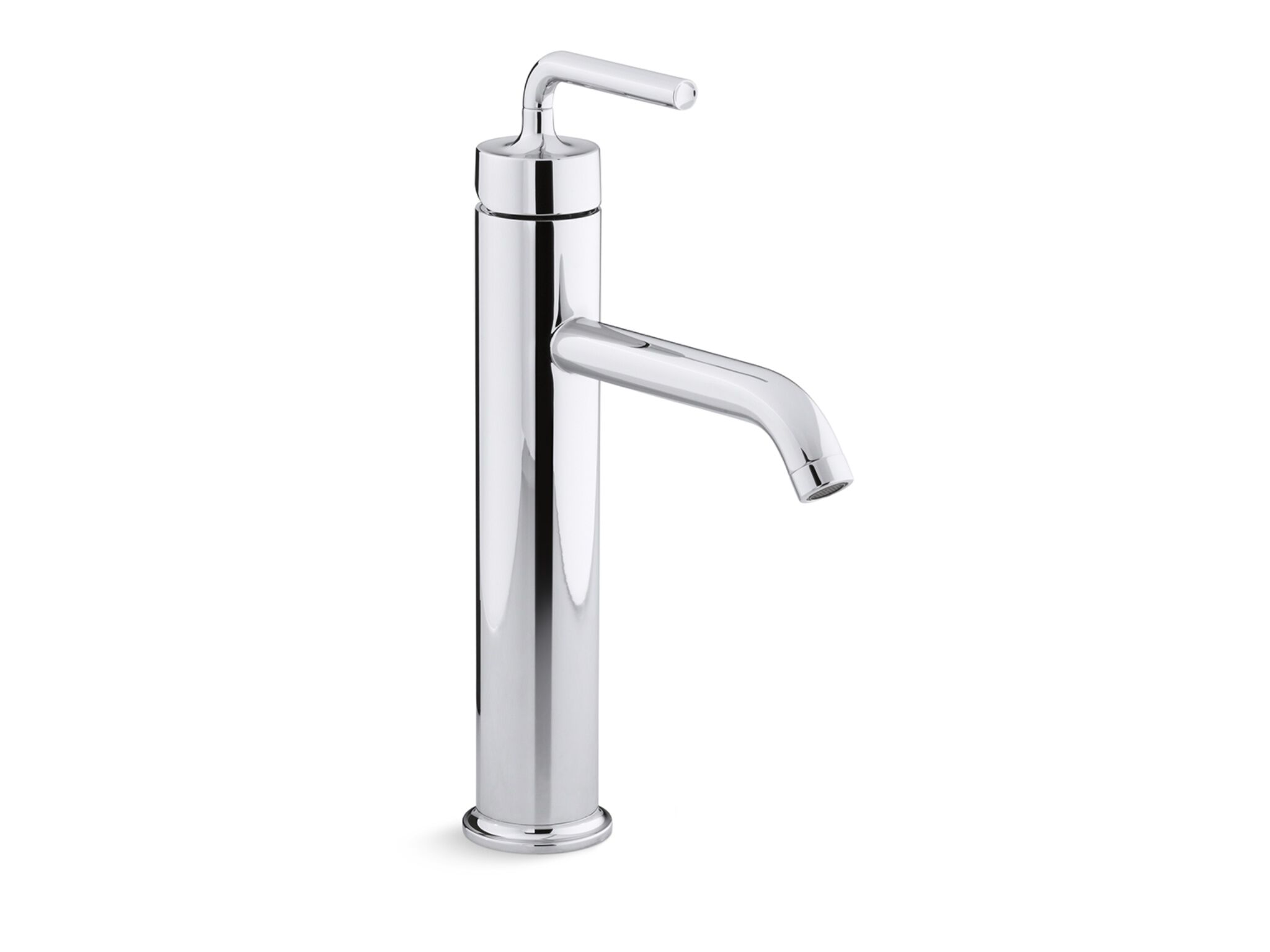 Llave monomando alta salida larga para lavabo línea Purist en cromo pulido,,hi-res