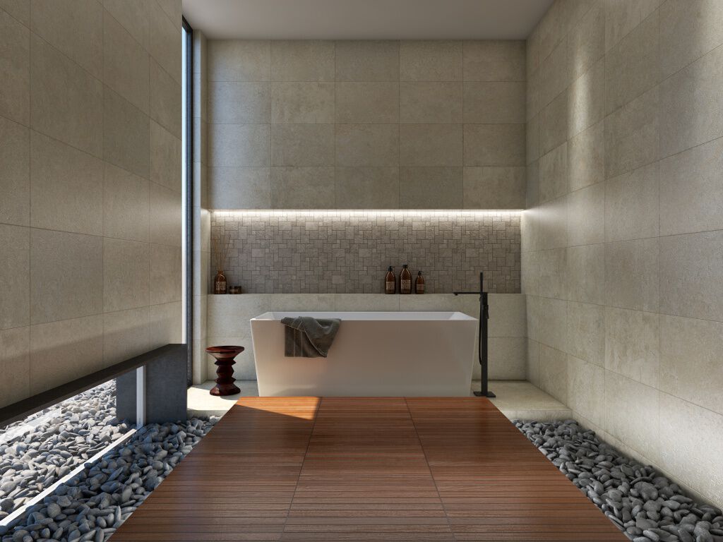 Baño Dover Beige con Café,,hi-res