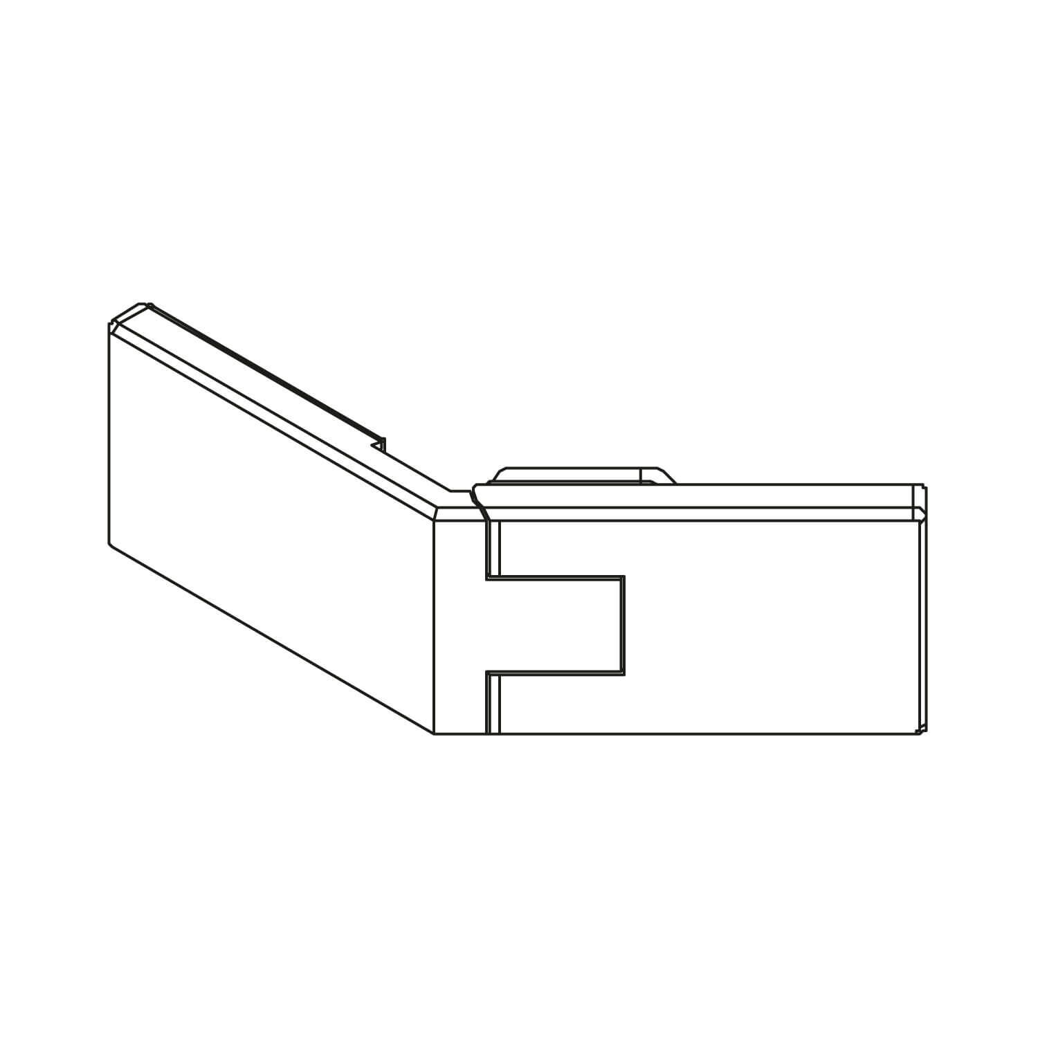 Bisagras Bernau Para Instalacion De Cristal Central De Apertura Unico,,hi-res image number null