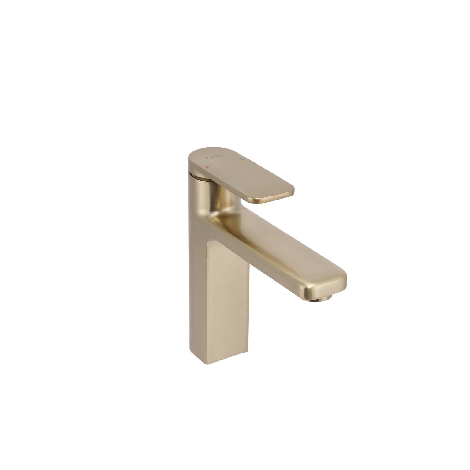 Llave monomando baja para lavabo línea Meissen en dorado satinado,,hi-res image number null