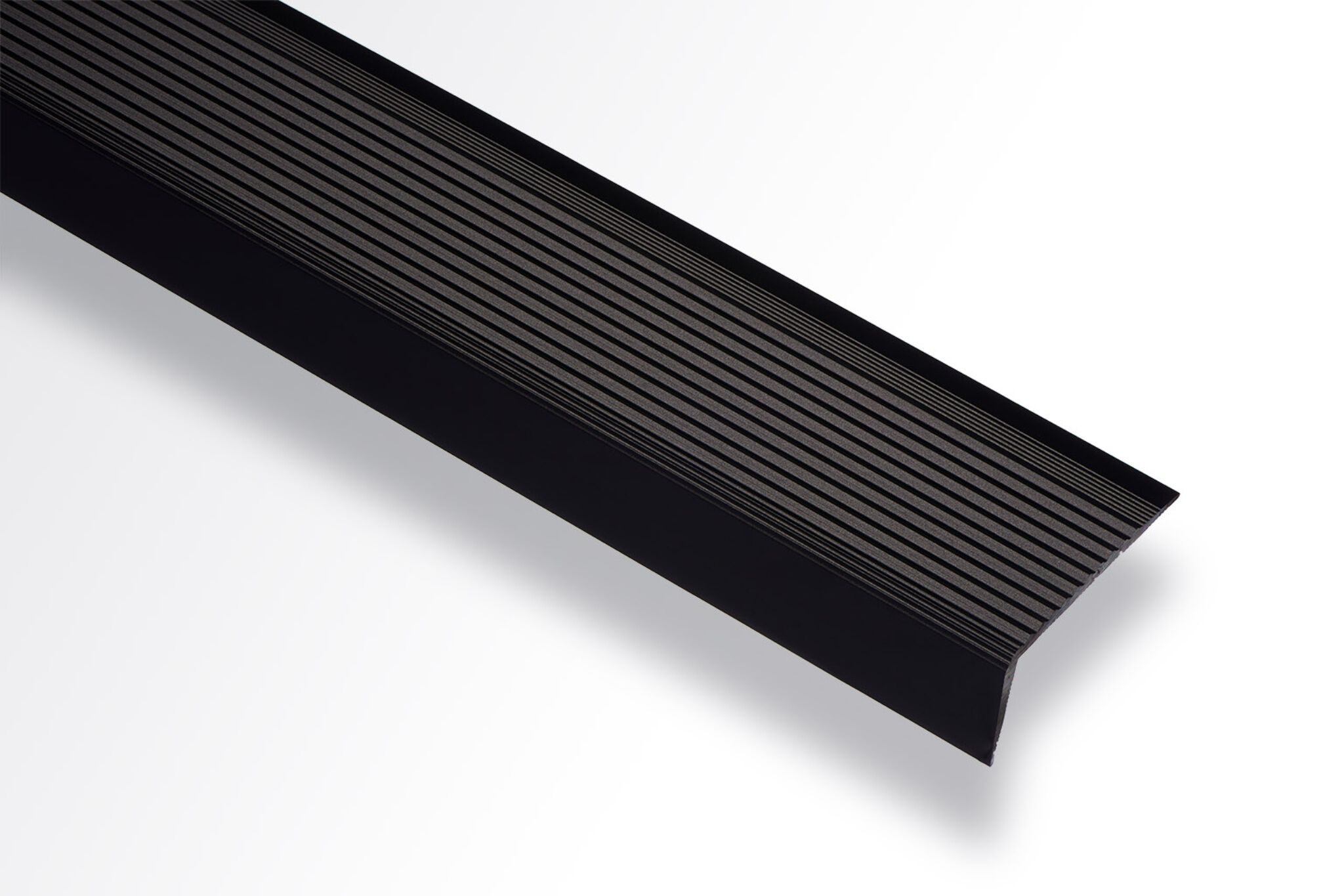 Perfil de aluminio escalón de sobreponer negro mate 42mm,,hi-res image number null