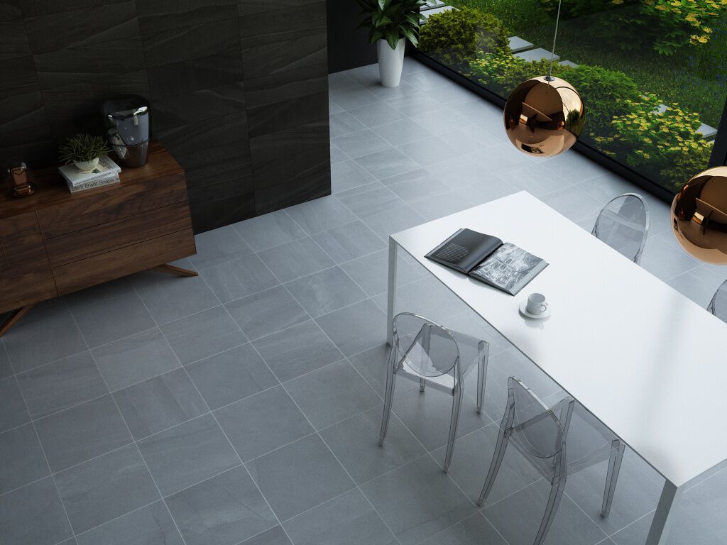 Comedor Catania Gris con Negro,,hi-res