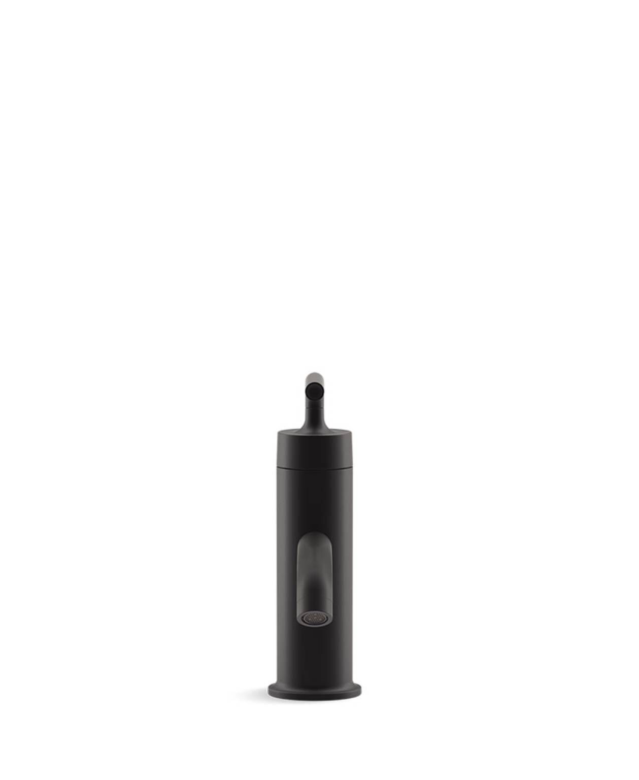 Llave monomando baja para lavabo línea Purist en negro mate,,hi-res image number null