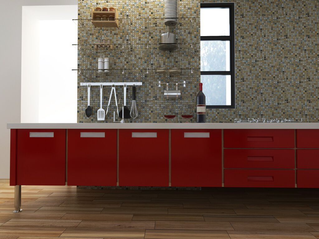 Cocina Interglass Murano Amarillo con Café,,hi-res