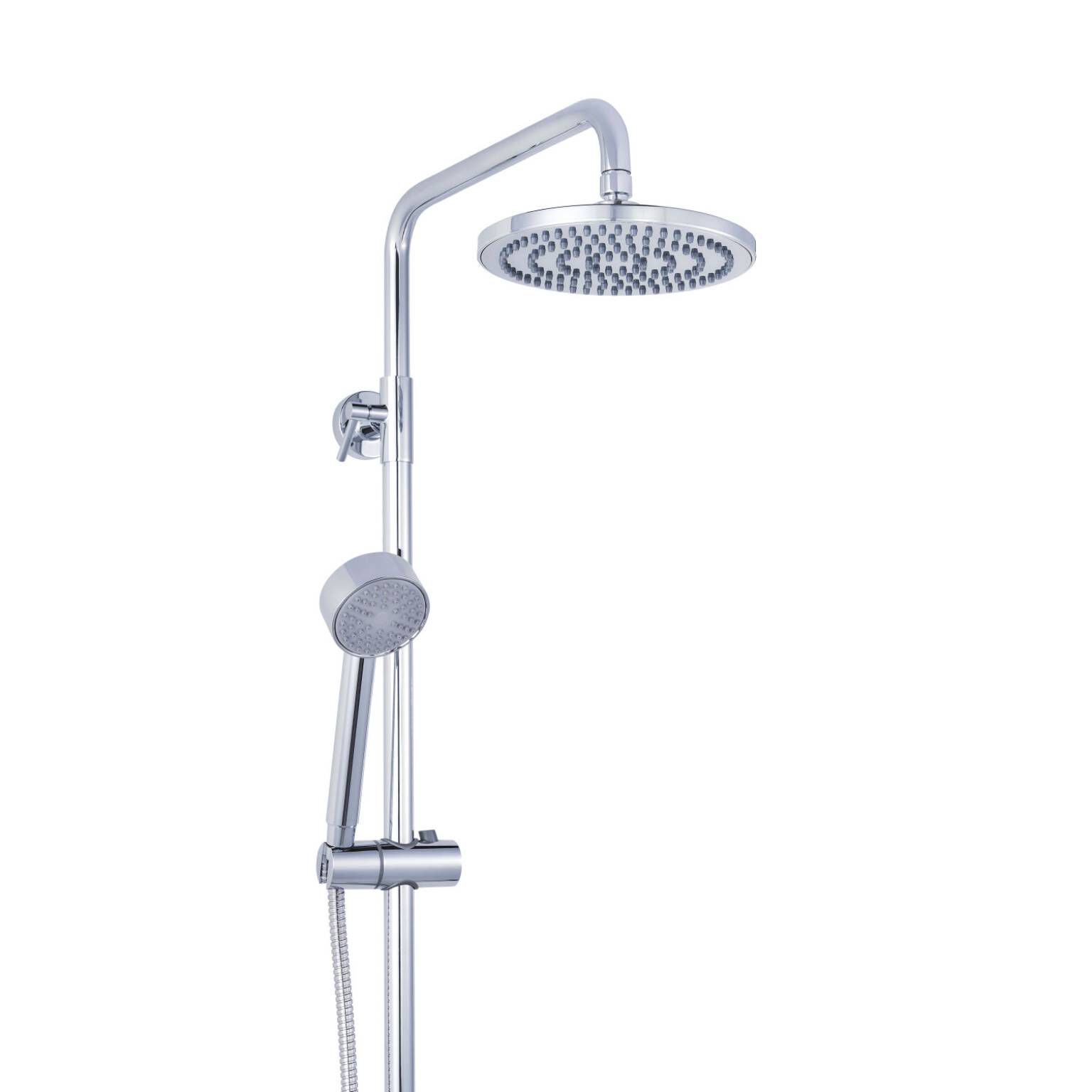 Regadera De Muro Para Ba&ntilde;o L&iacute;nea Georgia En Cromo Pulido,,hi-res image number null