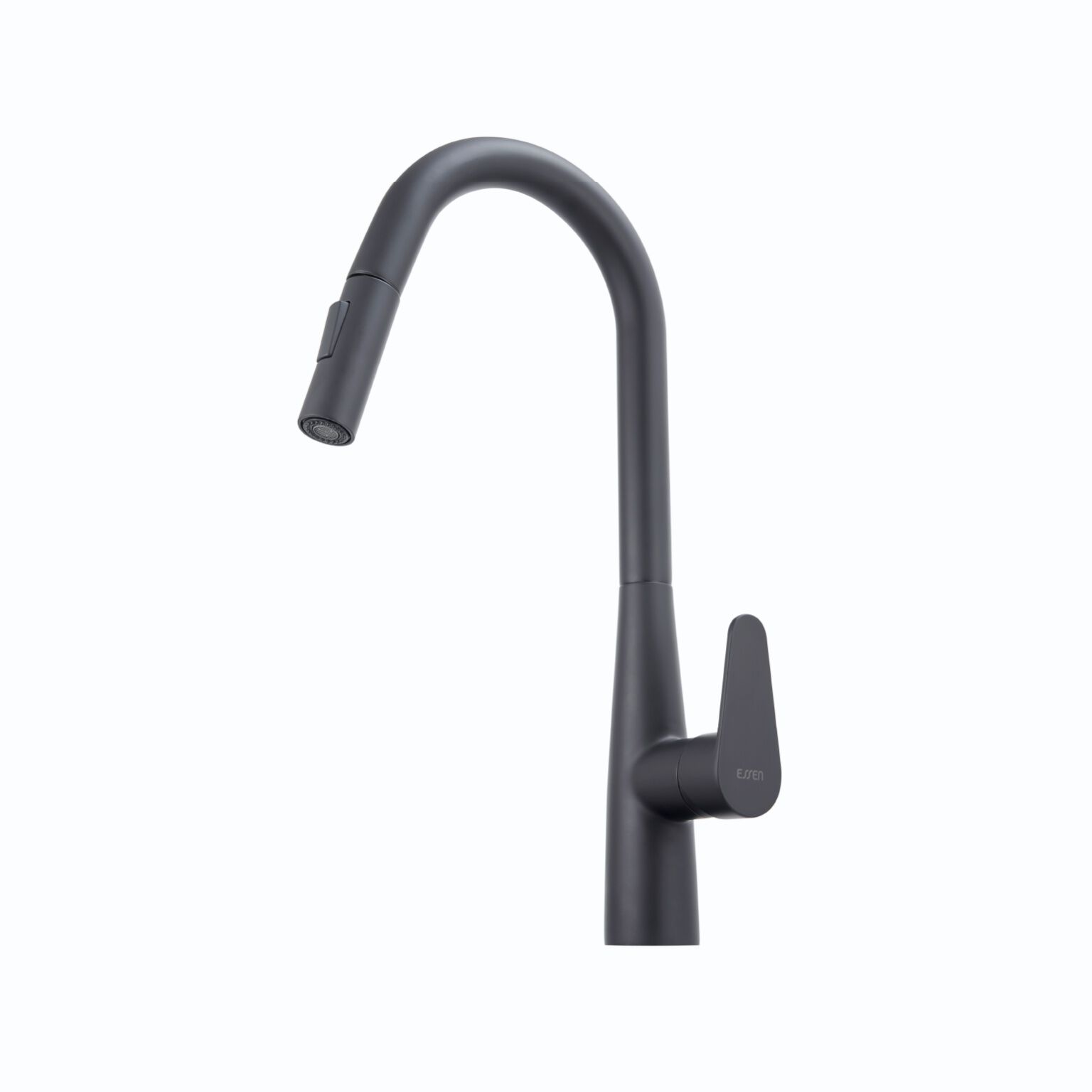 Llave monomando para cocina línea Essen Round® en negro mate,,hi-res image number null