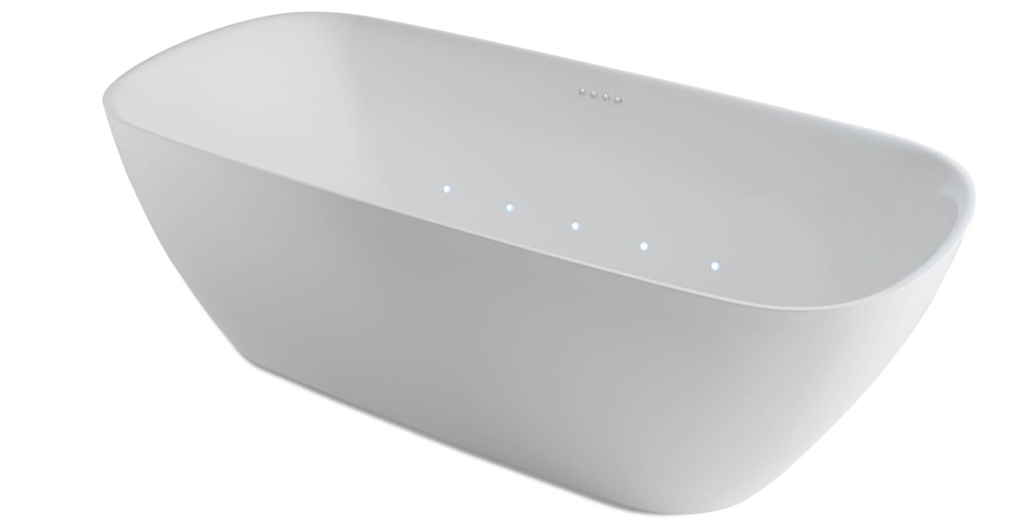 Tina de piso con hidromasaje de burbujas l&iacute;nea Weismar,,hi-res image number null