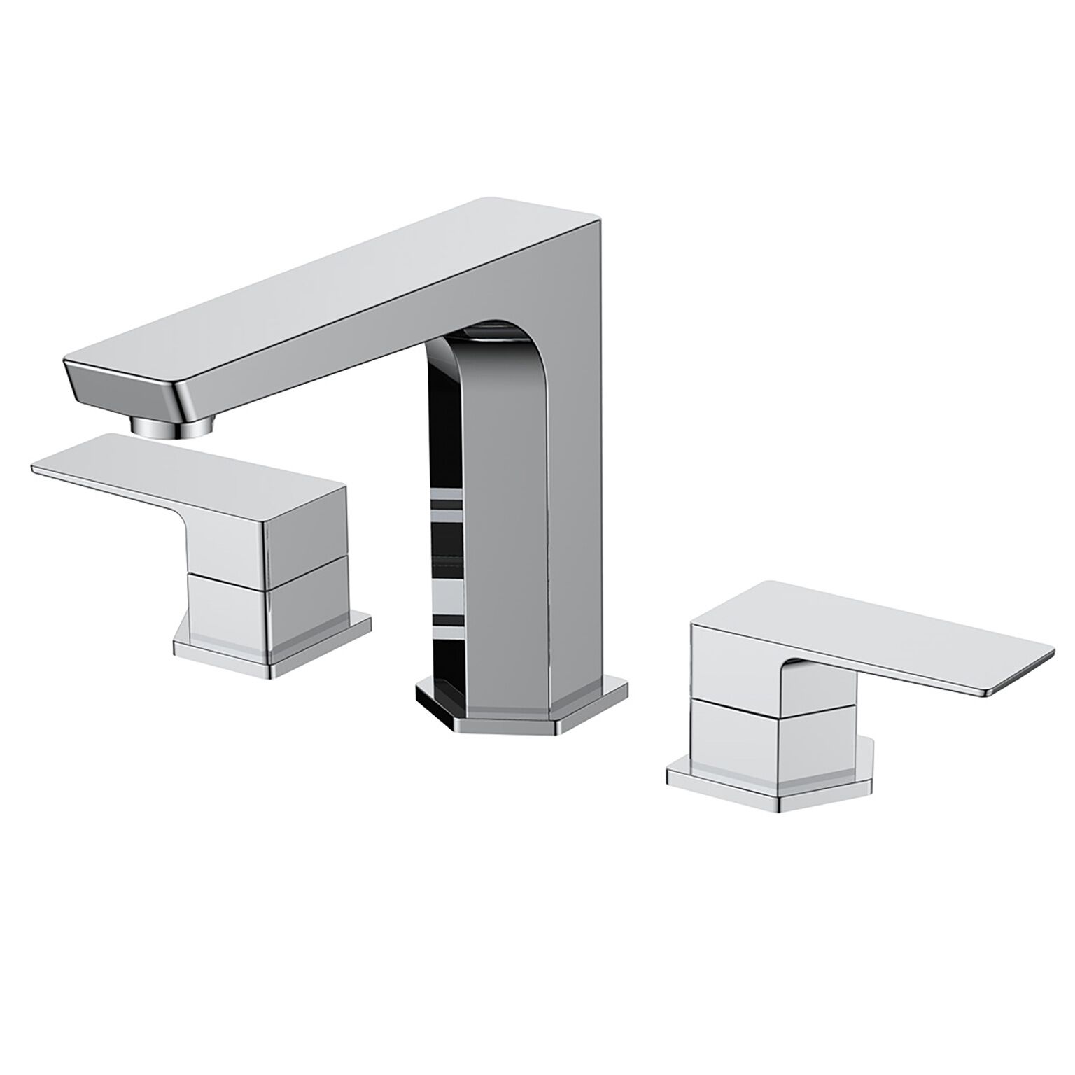 Llave duomando para lavabo línea Dessau en cromo pulido,,hi-res