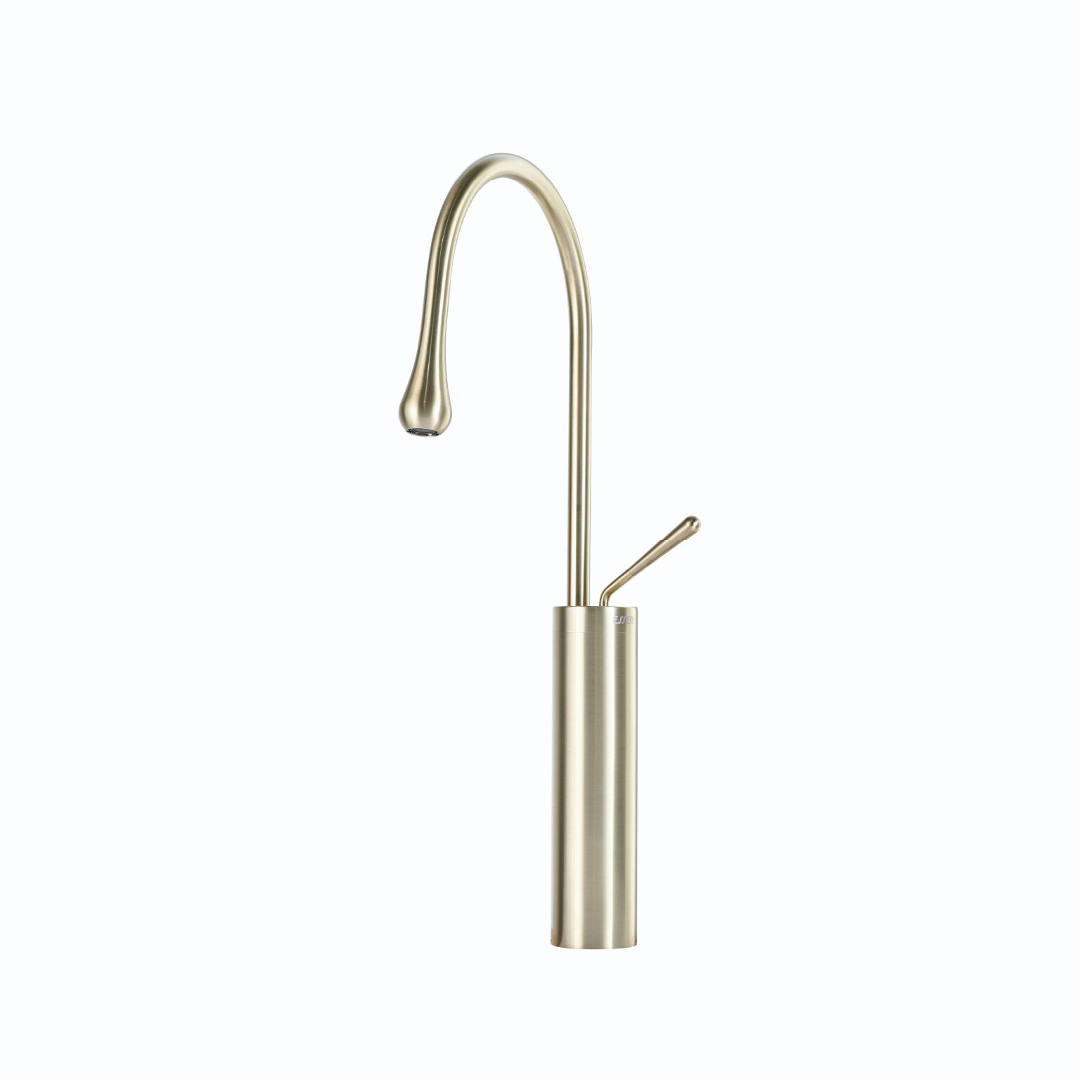 Llave monomando alta para lavabo línea Meissen Pro en dorado satinado,,hi-res image number null