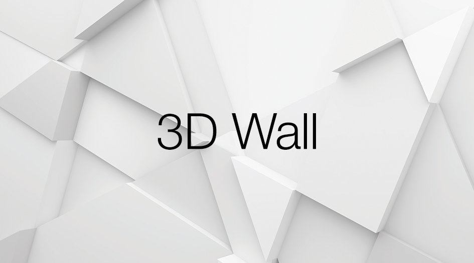 .3D wall