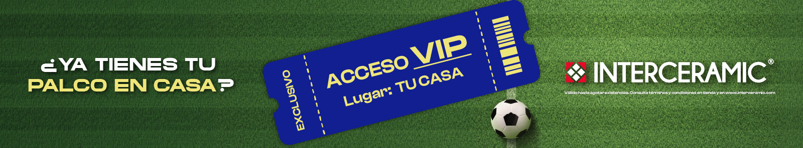 &iquest;Ya tienes tu palco en casa?